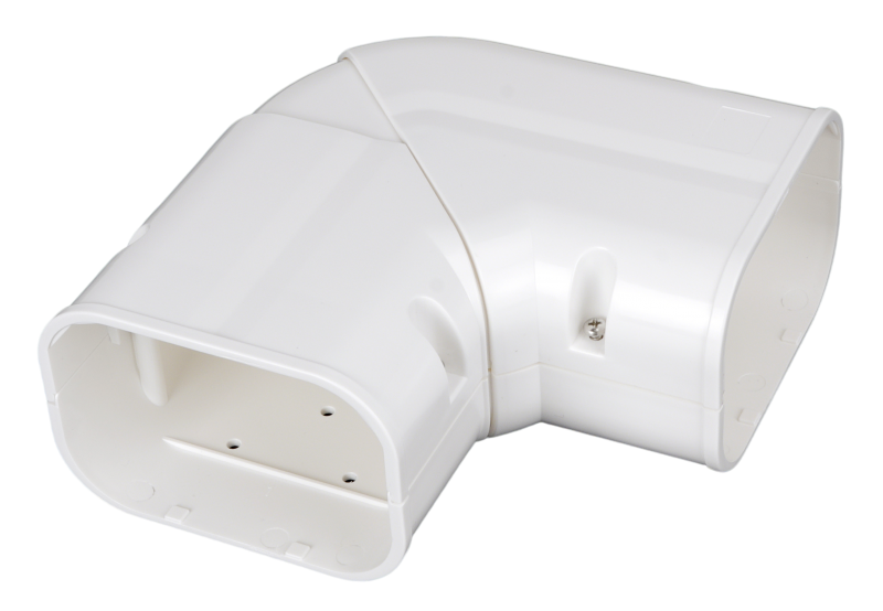 Line Set Cover Adjustable Flat Elbow 4